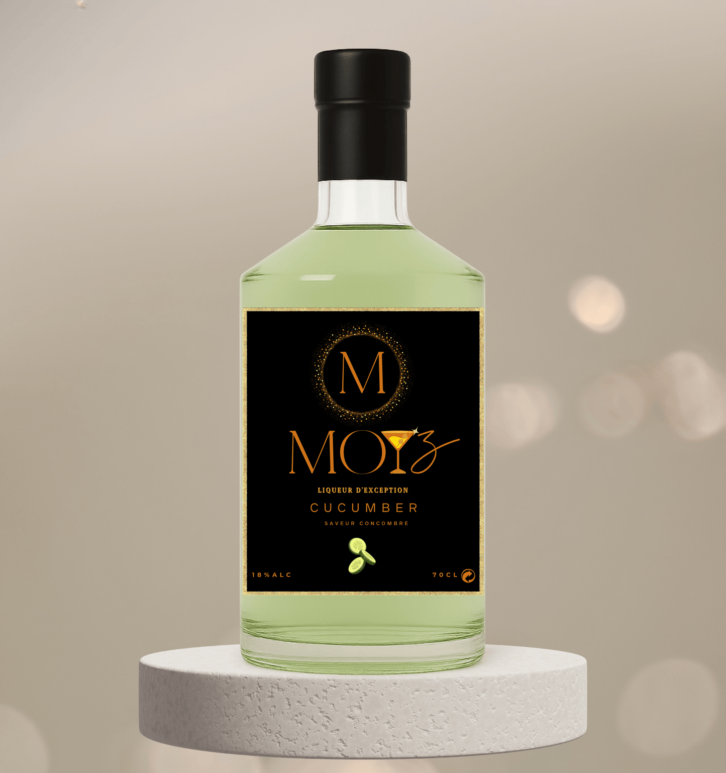 CUCUMBER – Liqueur de Concombre | Fraîcheur Unique & Raffinée