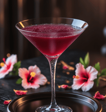 RUBY SANS ALCOOL – Cocktail de Bissap sans alcool | Saveurs Florales & Exotiques