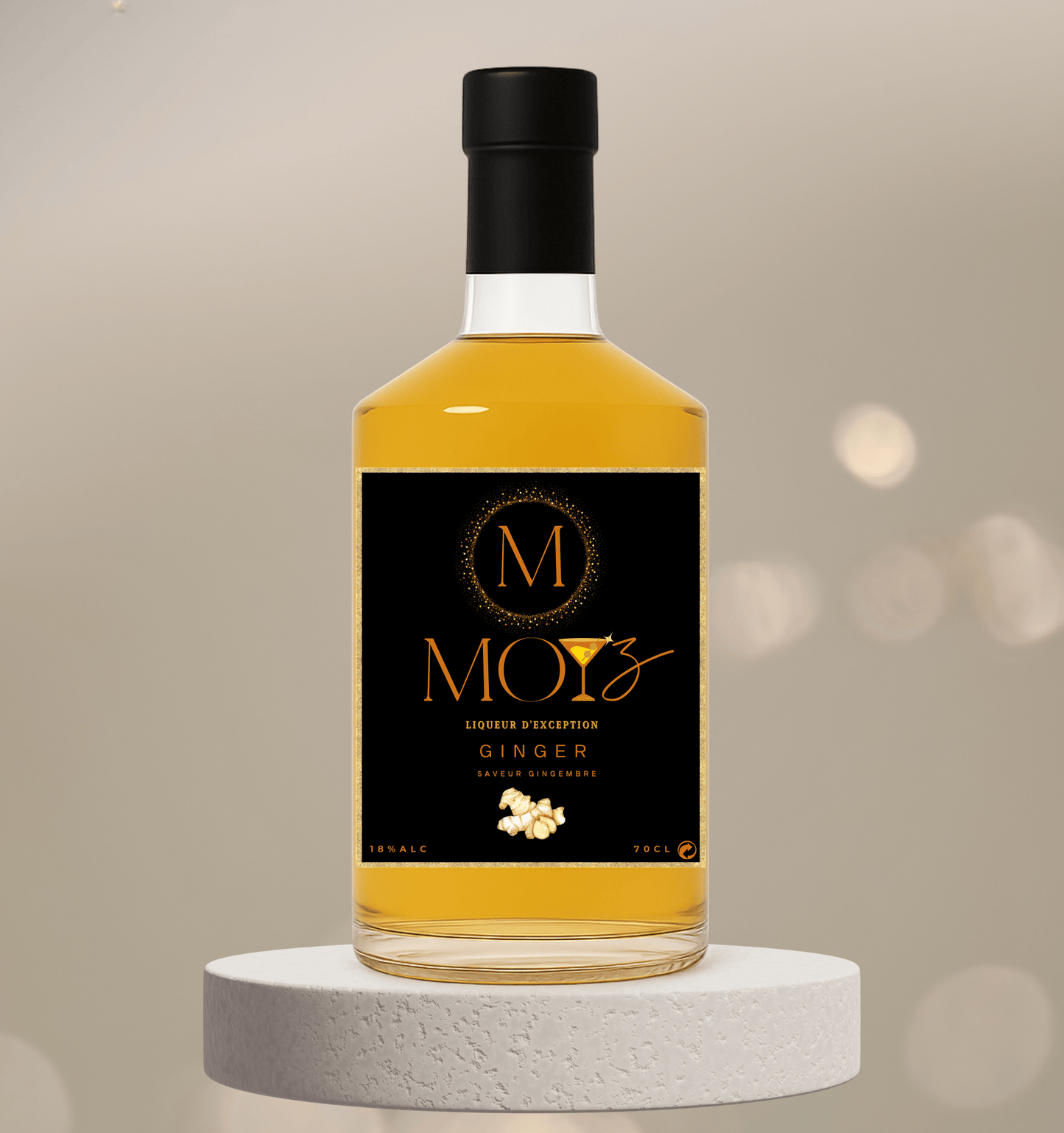 GINGER – Liqueur de Gingembre | Intensité & Saveurs Épicées